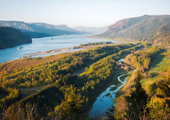 Peaktoursandtransit Porland City Tour And Waterfall Slider Columbia River Gorge